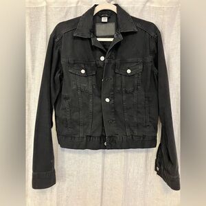 & Denim Black Denim Jacket